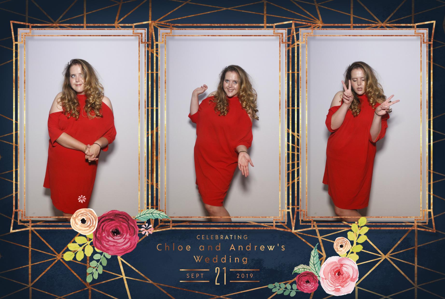 Chloe and Andrew's Wedding | View more photos from the event at gallery.myphotoboothexperience.co.uk/u/MyPhotoBoothExperienceLtd/Chloe-and-Andrews-Wedding